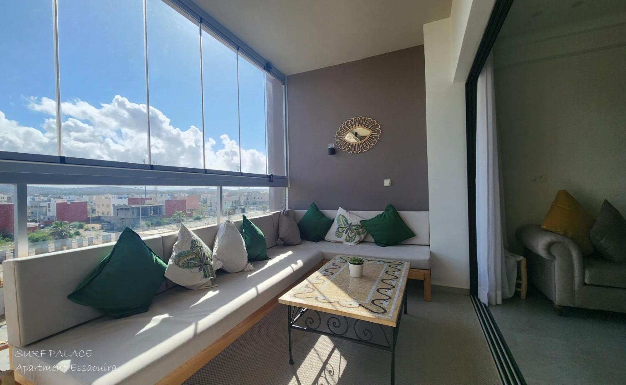 Surf Palace Beachfront Apartment Essaouira Esterno foto