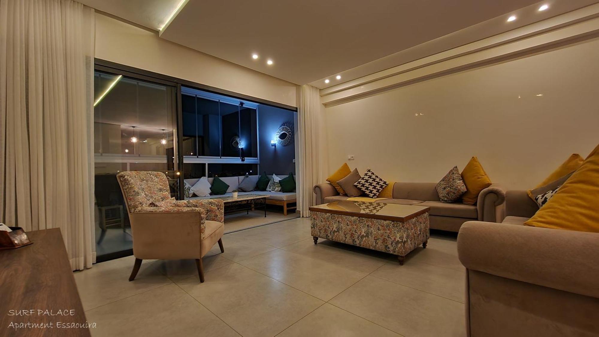 Surf Palace Beachfront Apartment Essaouira Esterno foto