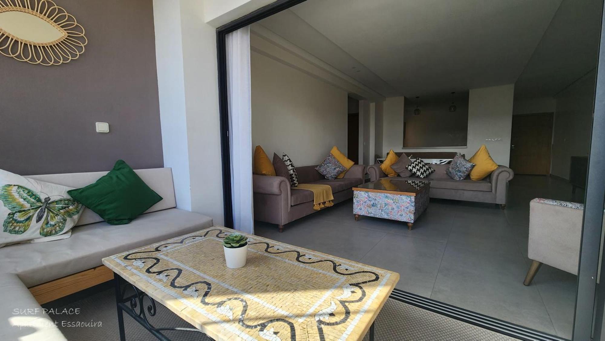 Surf Palace Beachfront Apartment Essaouira Esterno foto