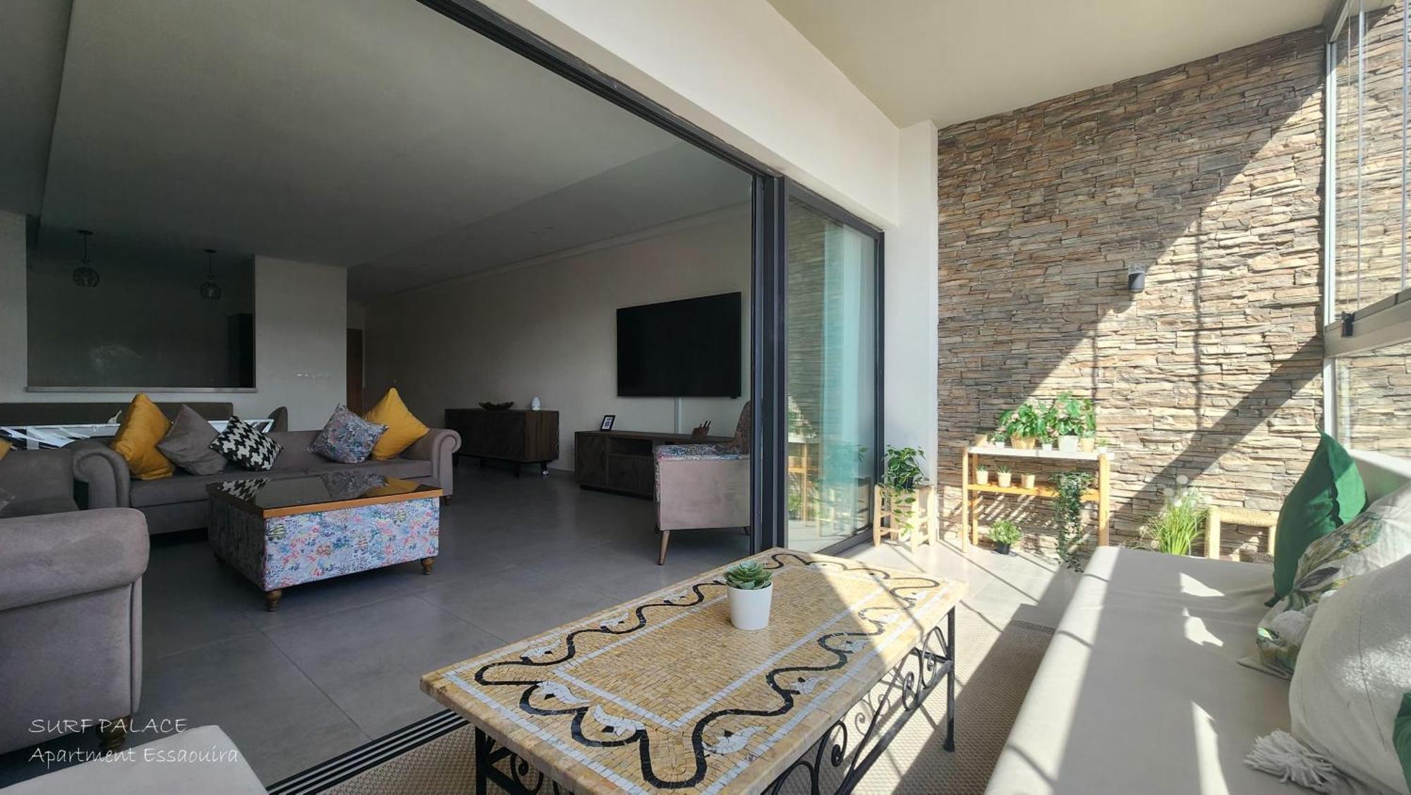 Surf Palace Beachfront Apartment Essaouira Esterno foto